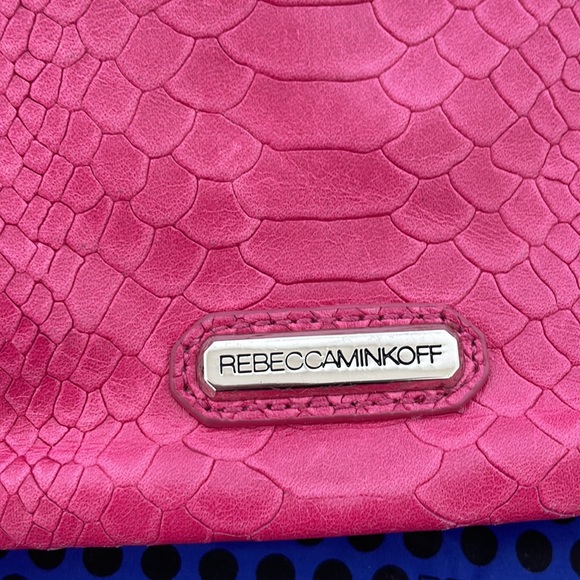Rebecca Minkoff pink crossbody with silver studs. - Picture 2 of 4